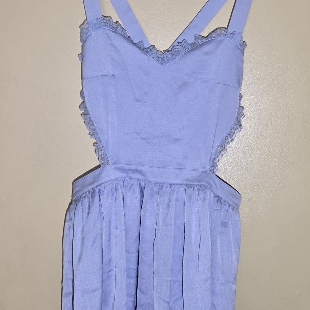 Sugar Thrillz Blue Romper
